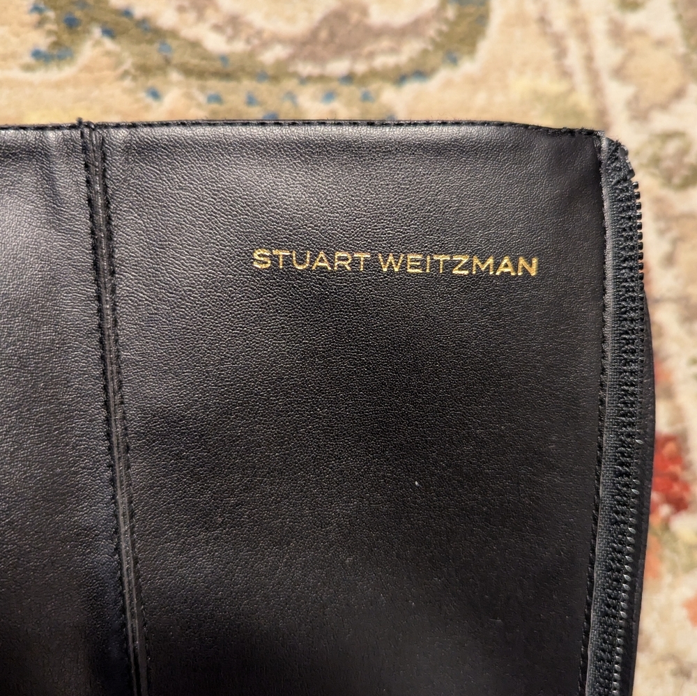 Stuart Weitzman Square Toe Riding Boot - image 9